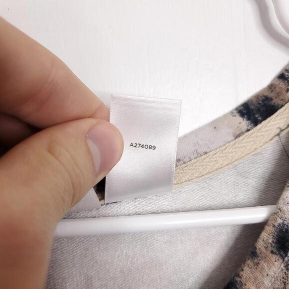 Logo Top Womens 2X Mixed Media Casual Short Sleeve Lori Goldstein Stretchy - Picture 6 of 7